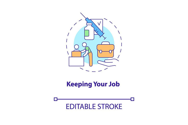 Vaccination Policy Concept Icons Bundle