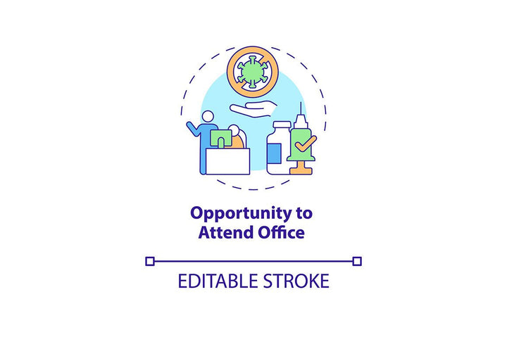 Vaccination Policy Concept Icons Bundle