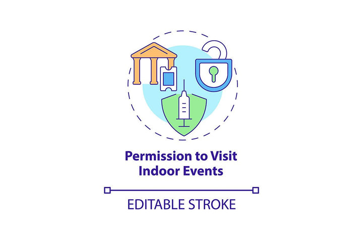 Vaccination Policy Concept Icons Bundle