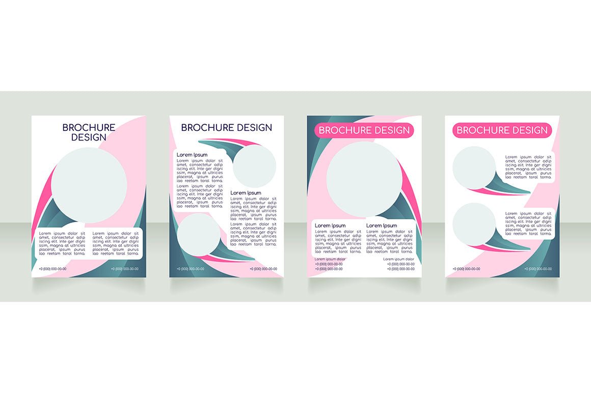 Virtual Assistant Brochure Layout Design