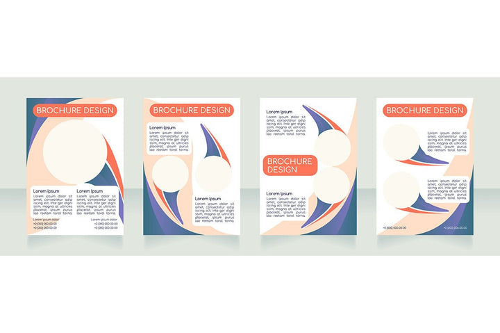 Virtual Assistant Brochure Layout Design