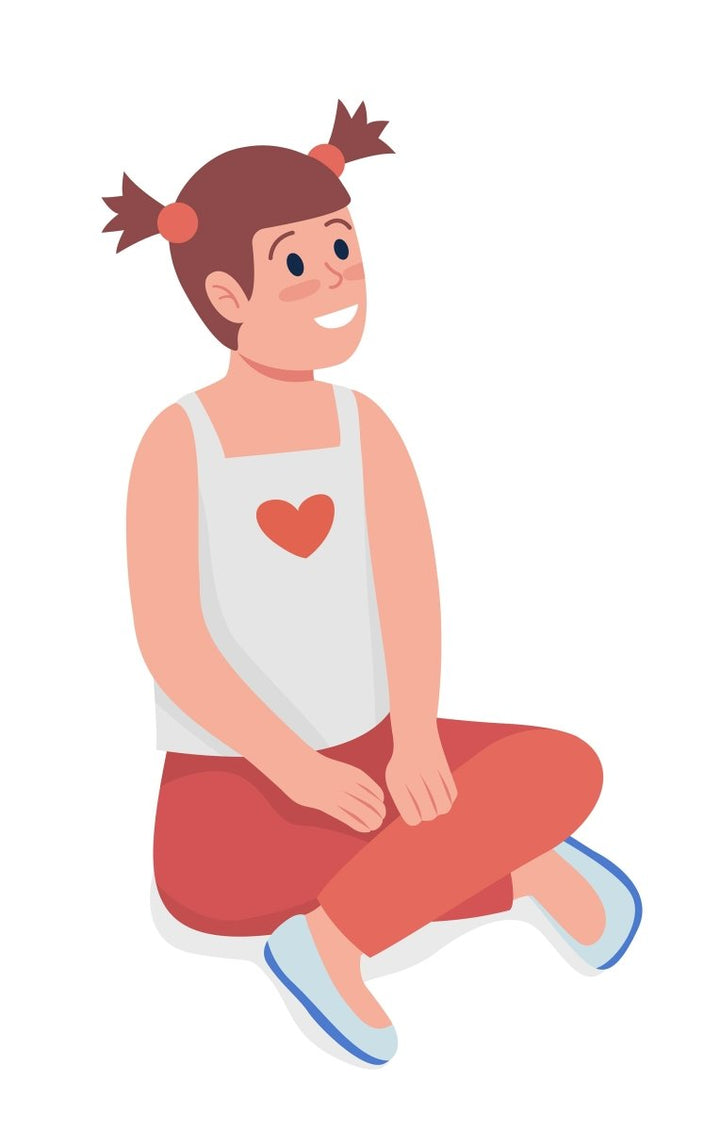 Volunteers color vector character set