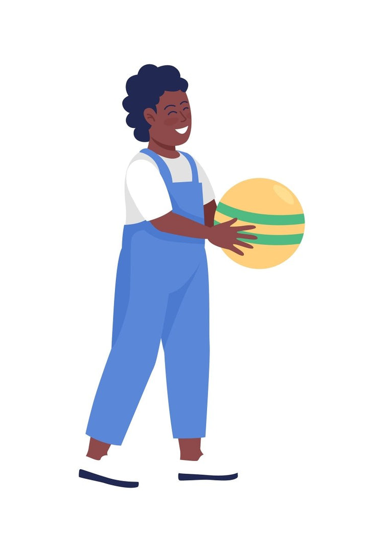 Volunteers with visitors color vector character set