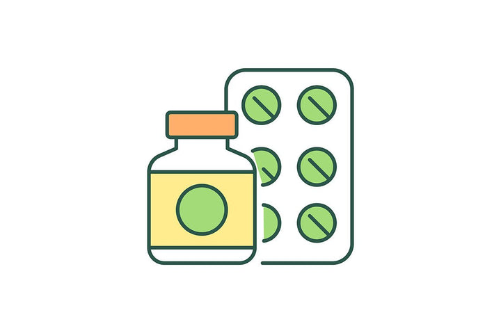 Waste management RGB color icons set