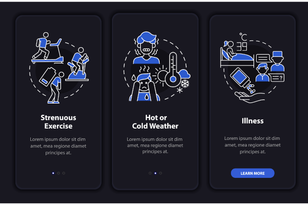 Water Consumption App Page Bundle