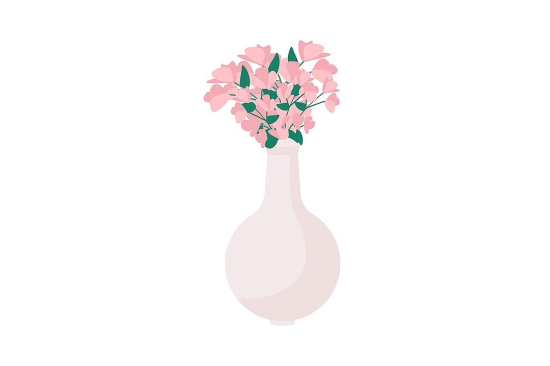 Wedding decorative objects illustration bundle