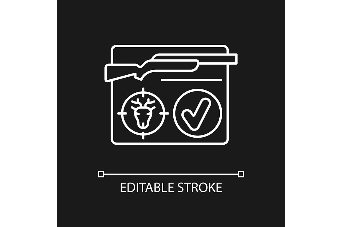 Wild Animals Hunting Icons Bundle