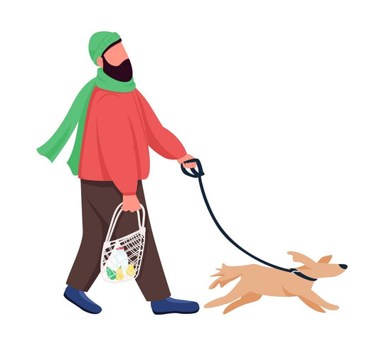 Winter activity color vector characters bundle