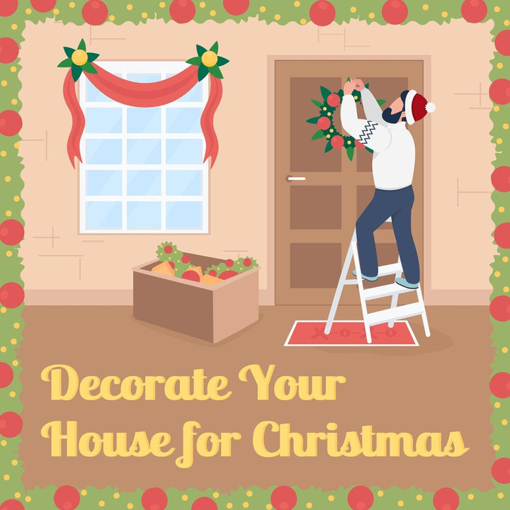Winter activity flat color vector bundle
