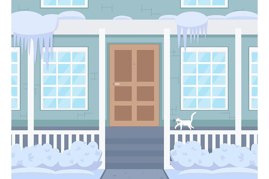 Winter cleaning illustration bundle