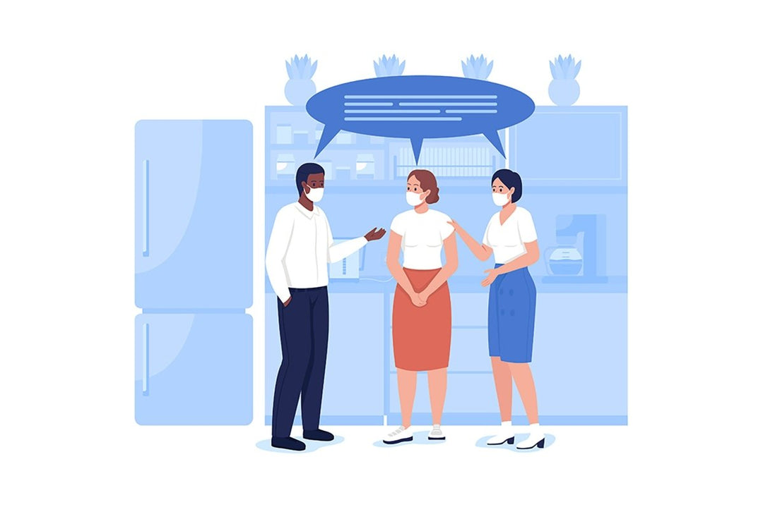 Working employee semi flat color vector character set