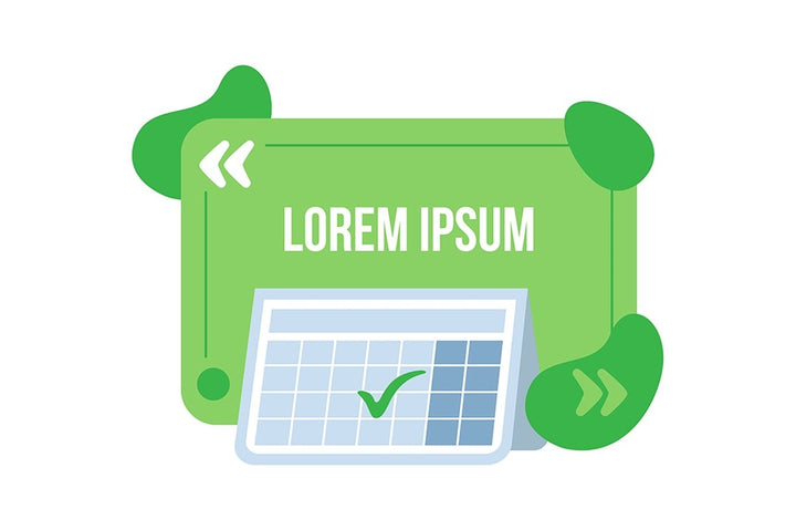 Workplace vector quote box set